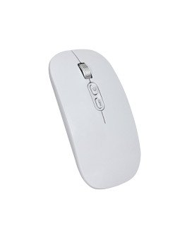 Rato Recarregável com Bluetooth + 2.4Ghz, com Pen USB