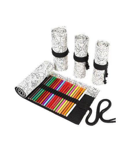 Conjunto de 72 Lápis de Cor, com Estojo - Goeik