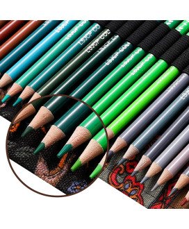 Conjunto de 72 Lápis de Cor, com Estojo - Goeik