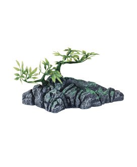 Rochas Decorativas para Aquários, com Plantas Artificiais