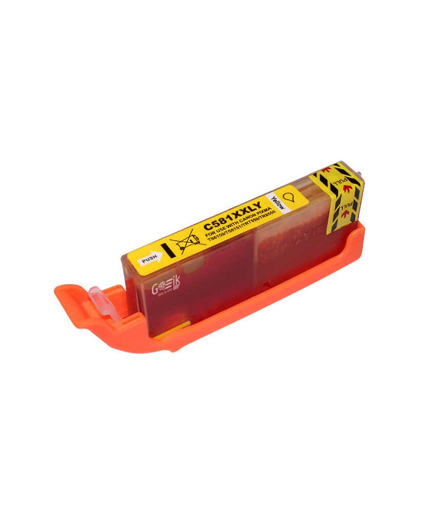 Tinteiro Canon CLI581XXL Amarelo - Compatível