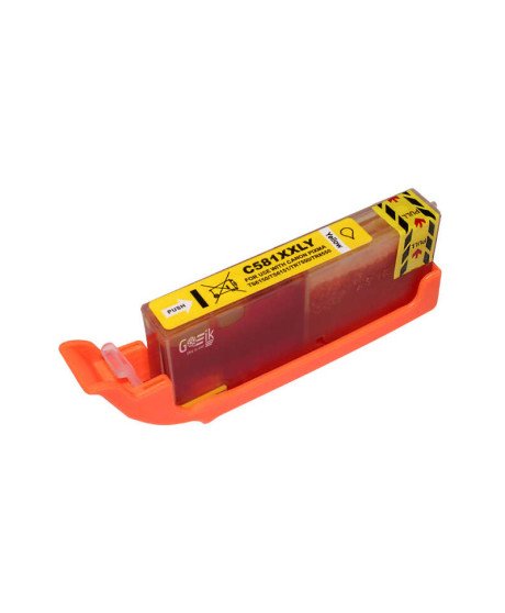 Tinteiro Canon CLI581XXL Amarelo - Compatível
