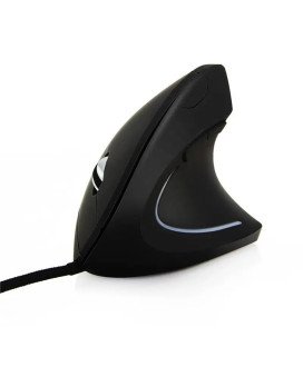 Rato Ergonómico USB, para Mão Direita / Esquerda, Preto