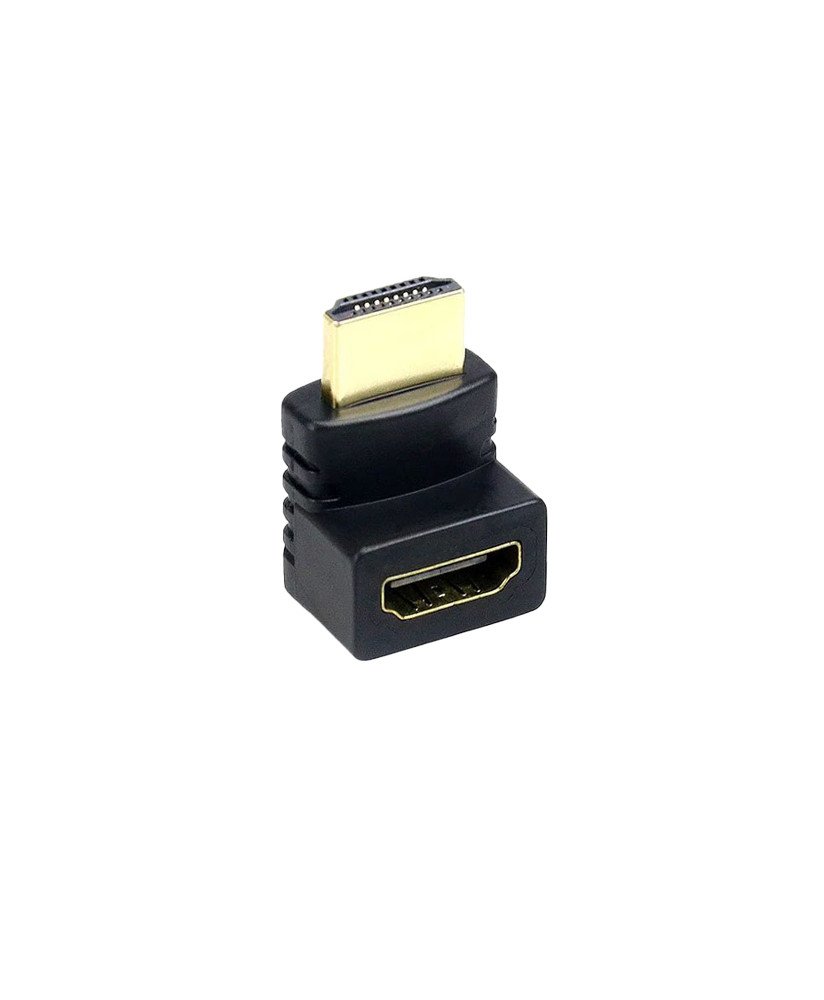 Adaptador HDMI Macho para HDMI Fêmea, de 270º