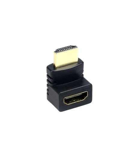 Adaptador HDMI Macho para HDMI Fêmea, de 270º