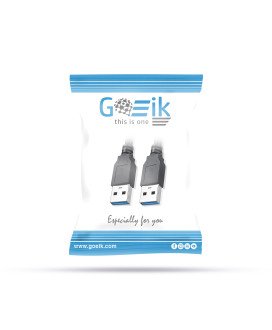 Cabo Extensor USB 3.0 para USB 3.0, Preto