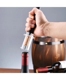 Saca-Rolhas Manual para Garrafa de Vinho - Goeik