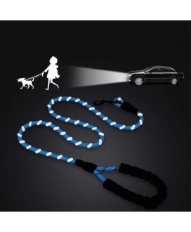 Trela Refletora para Animais de Estimação, com 150cm - Preto e Vermelho