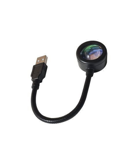 Mini Lâmpada LED USB, Flexível, com Cor de Pôr-do-sol - Goeik