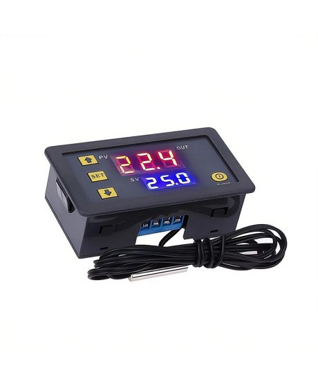 Termóstato com Visor LED para Controlo Digital de Temperatura, de 12V