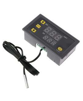 Termóstato com Visor LED para Controlo Digital de Temperatura, de 12V