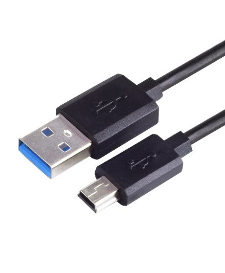 Cabo Adaptador de 1m, Mini USB para USB