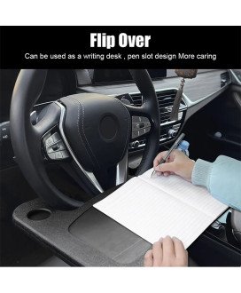 Suporte Multifunções para Volante de Carro, para Portátil, Livros ou Refeições