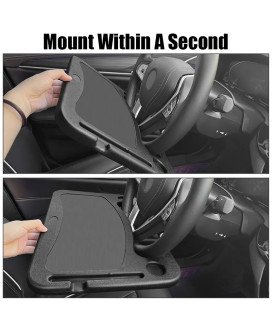Suporte Multifunções para Volante de Carro, para Portátil, Livros ou Refeições
