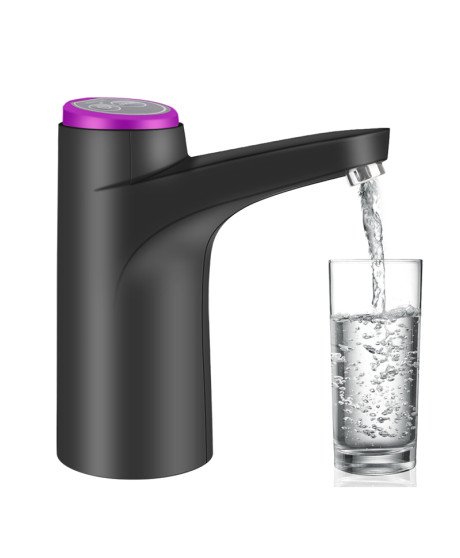 Dispensador de Água Automático Recarregável com Dois Modos de Descarga - Preto - Goeik
