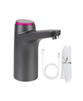 Dispensador de Água Automático Recarregável com Dois Modos de Descarga - Preto - Goeik