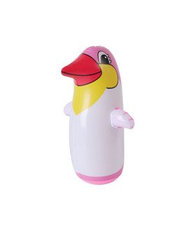 Pinguim Insuflável Rosa