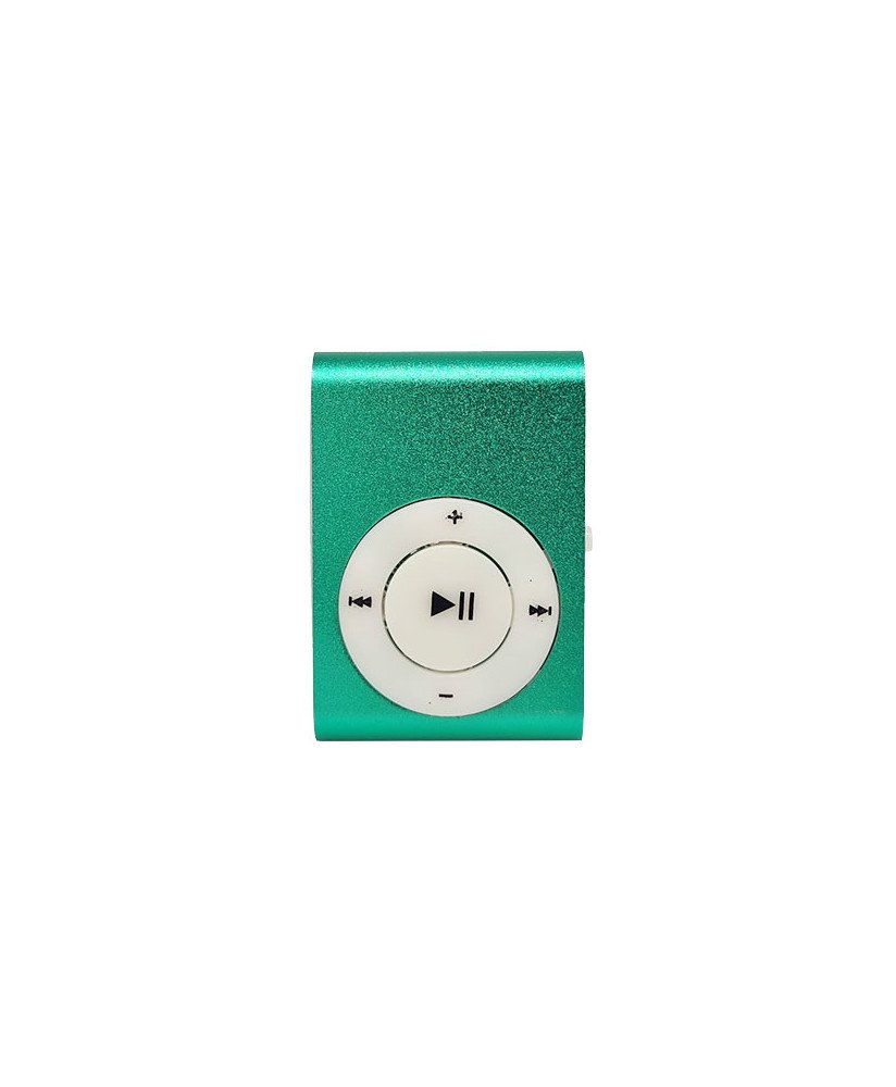 Mini Leitor MP3 com Clipe de Suporte, Verde - Goeik
