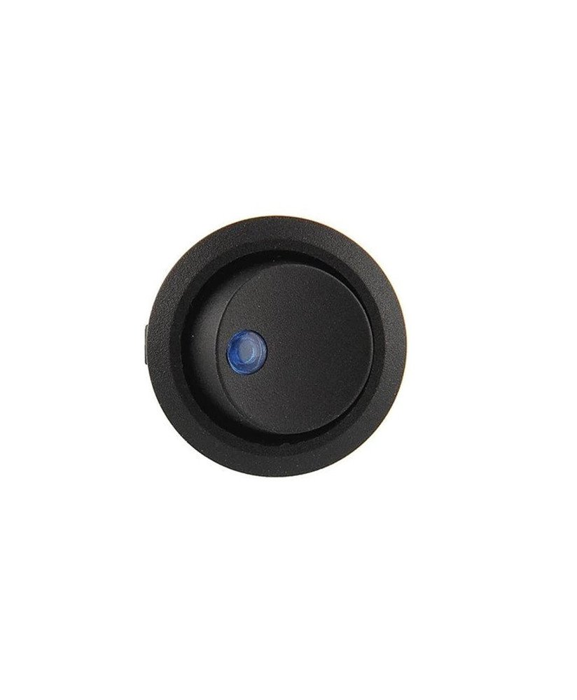 Interruptor Basculante Redondo On/Off com LED 12V