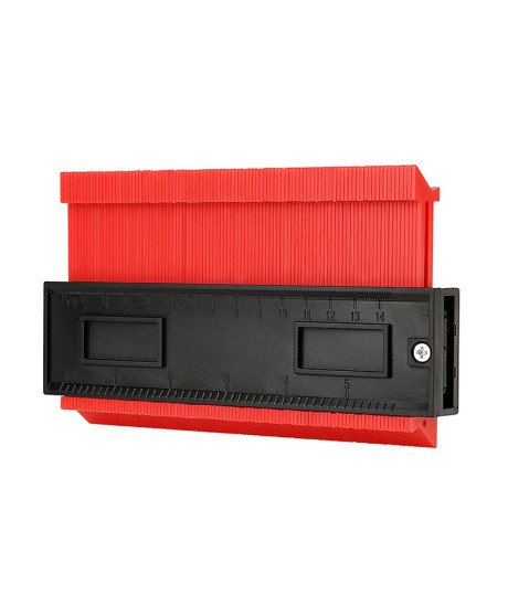 Régua de Medição para Contorno de 14cm – Vermelho