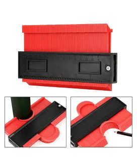 Régua de Medição para Contorno de 14cm – Vermelho