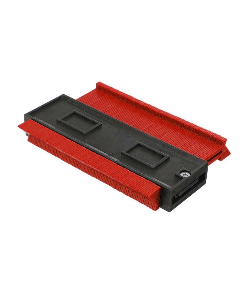 Régua de Medição para Contorno de 12cm – Vermelho