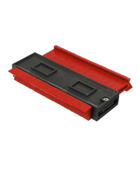 Régua de Medição para Contorno de 12cm – Vermelho