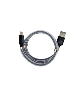 Cabo Magnético Retrátil USB para Tipo-C