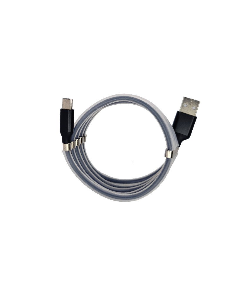 Cabo Magnético Retrátil USB para Tipo-C