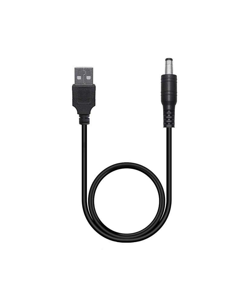 Cabo Adaptador USB para Jack DC Macho – Preto – Goeik