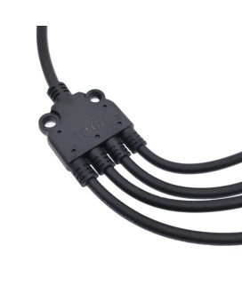 Adaptador para Painel Solar Fotovoltaico com 1 Conetor Macho e 4 Fêmeas