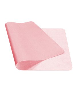 Tapete de Secretária 100x60cm para Teclado e Rato, com Base Antiderrapante – Rosa