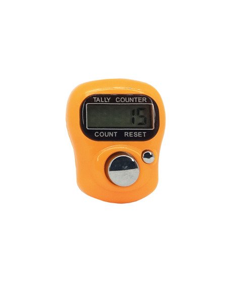 Contador Digital Clicker, Laranja - Goeik