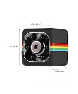 Mini Câmara de Espião 720p/1080p, com Visão Noturna, Sensor de Movimento e Ângulo de Visão 140º - Goeik