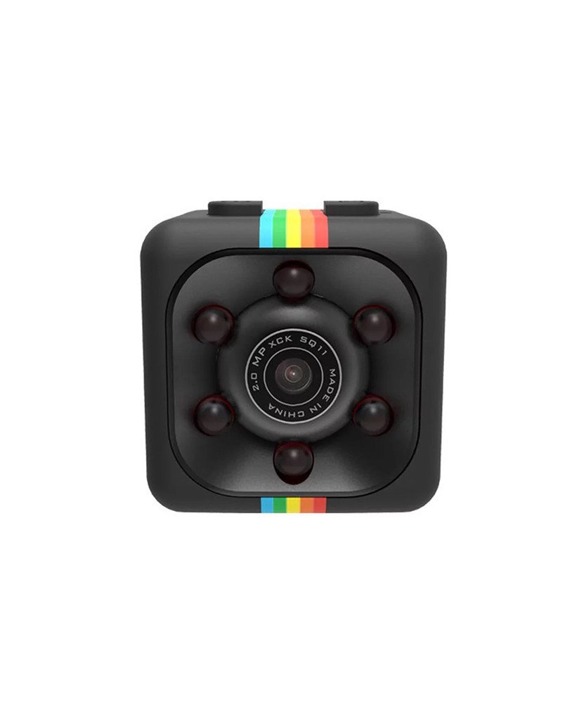 Mini Câmara de Espião 720p/1080p, com Visão Noturna, Sensor de Movimento e Ângulo de Visão 140º - Goeik