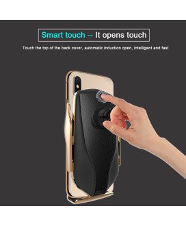 Suporte de Telemóvel com Carregamento Wireless e Sensor Automático