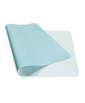 Tapete de Secretária 80x60cm, para Teclado e Rato, com Base Antiderrapante - Azul