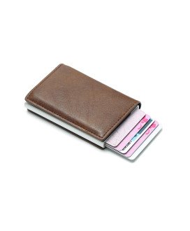 Carteira para 6 Cartões Castanho escuro