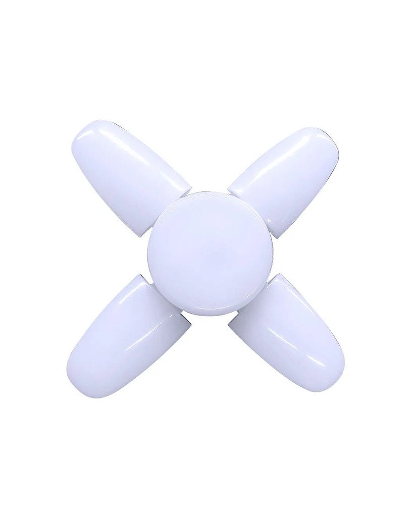 Lâmpada LED Ajustável em Forma de Flor, com Luz Branca