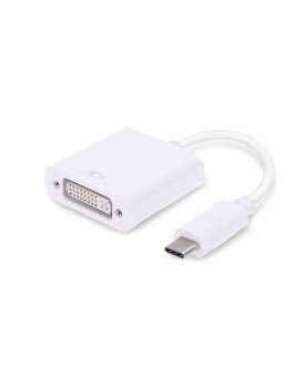 Cabo Adaptador Tipo-C para DVI – Branco - Goeik