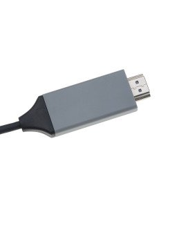 Cabo Adaptador Tipo-C para HDMI 4K@30Hz, de 2m