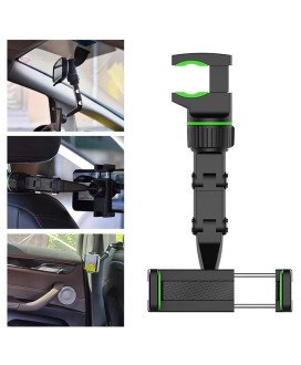 Suporte de Telemóvel 360º para Espelho Retrovisor de Carro – Preto