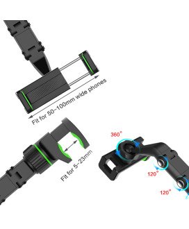 Suporte de Telemóvel 360º para Espelho Retrovisor de Carro – Preto