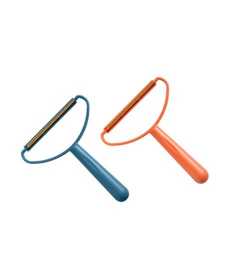 Tira Borbotos e Pêlos Manual, em Plástico, com Escova em Plástico e Cobre