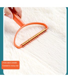 Tira Borbotos e Pêlos Manual, em Plástico, com Escova em Plástico e Cobre