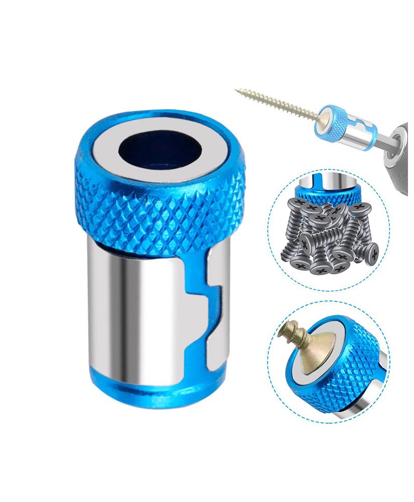 Anel Magnético Universal, para Ponta de 1/4'' – Azul