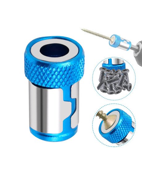 Anel Magnético Universal, para Ponta de 1/4'' – Azul