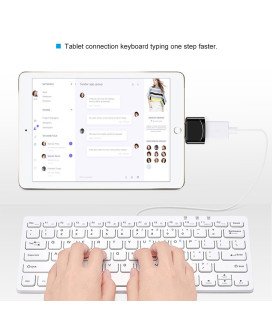 Mini Adaptador OTG Tipo-C para USB 3.0