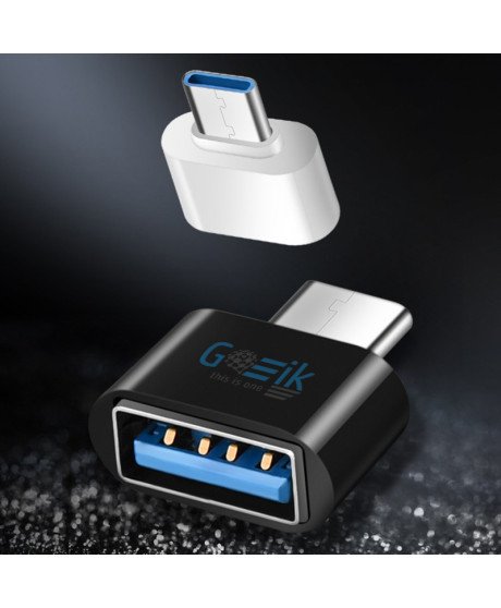 Mini Adaptador OTG Tipo-C para USB 3.0