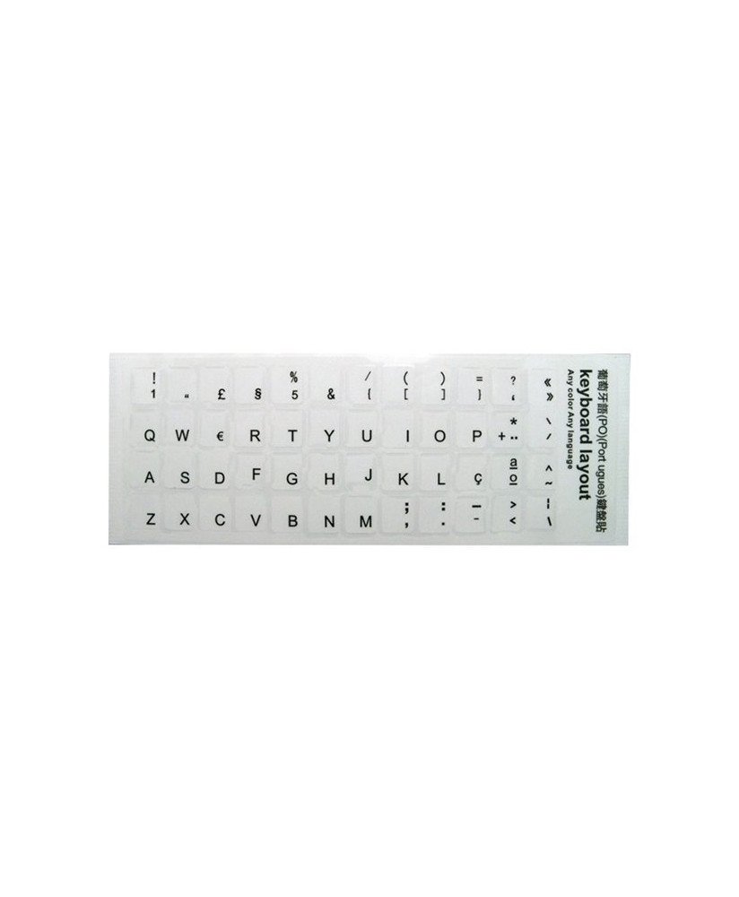Kits de Teclas Autocolantes Transparente